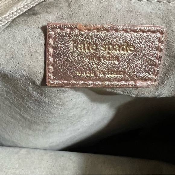 Kate Spade Rose Gold Tote Small Bag - Picture 4 of 6